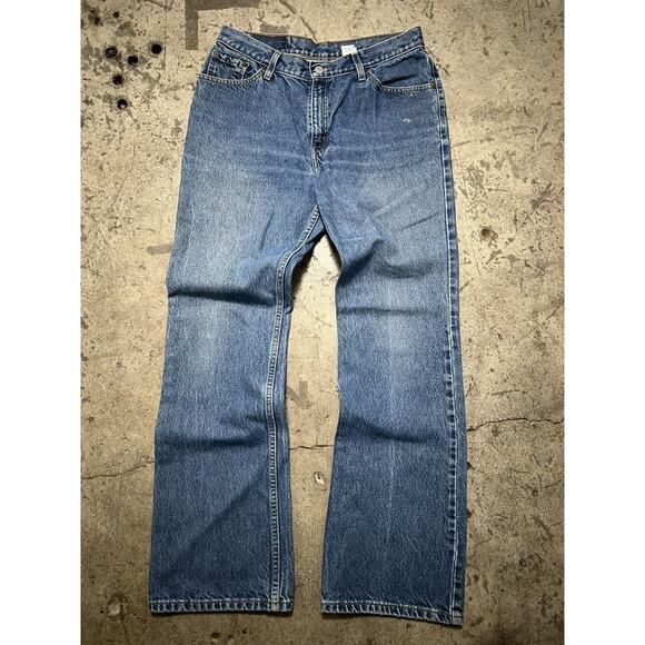 Vintage y2k 32x32 Levi’s boot cut paint splatter jeans - Picture 2 of 8